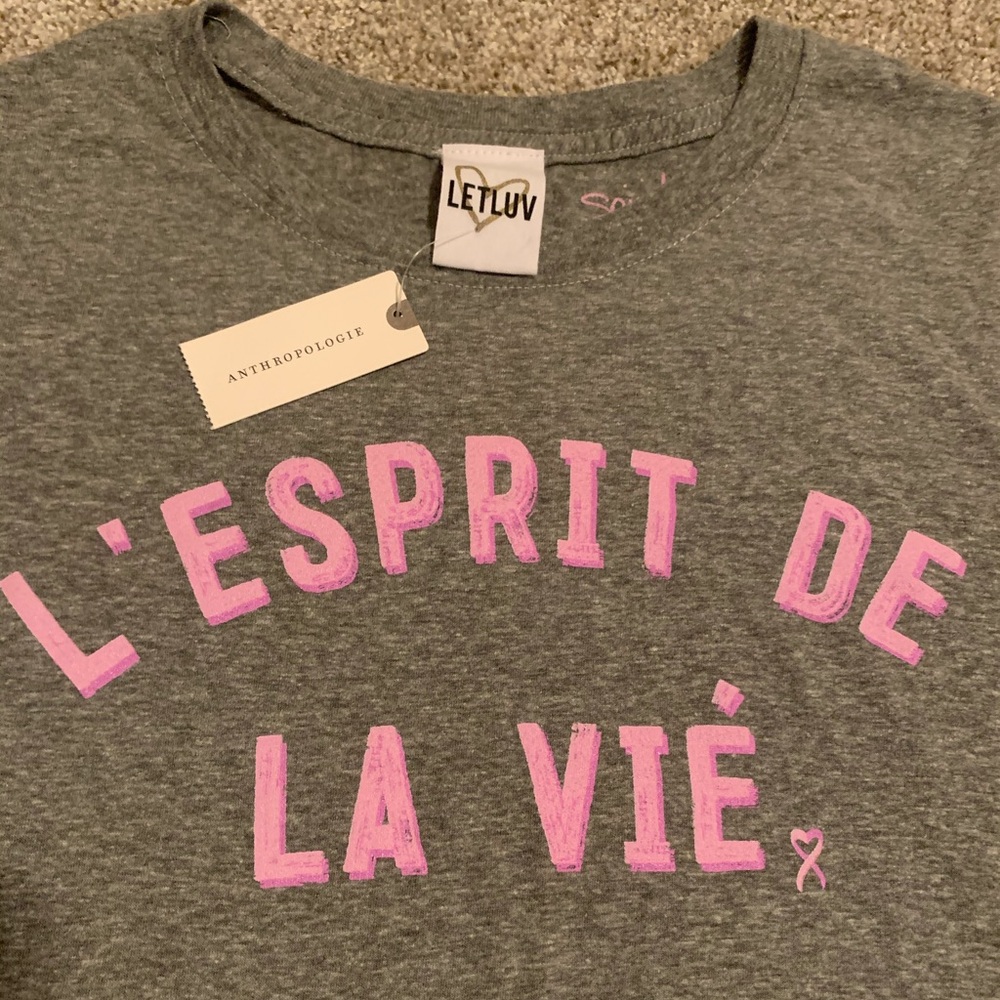 Anthropology short sleeve top/ NWT